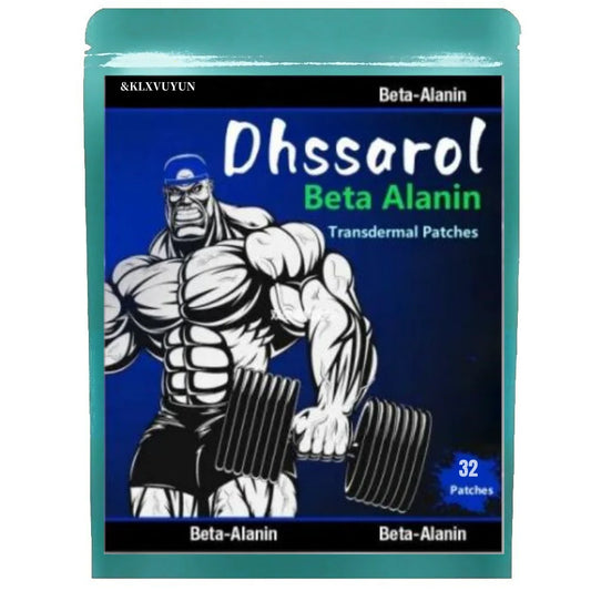 Dhssarol 32 Pre Workout Booster Muscle Building Extreme with Beta Alanine. Transdermal Patches 32pcs